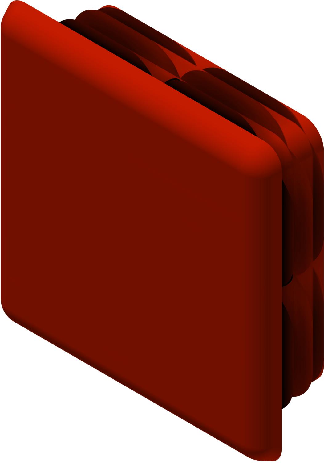 Øglænd System Mekano End Cover, 100 mm, 100 mm, TPV