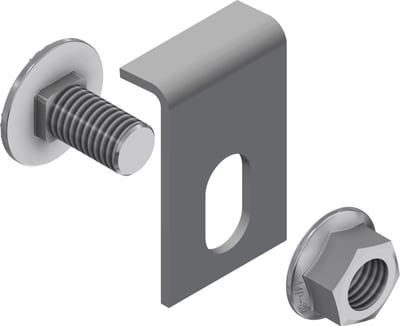 Øglænd System LOE100 Cover Clamp, Stainless Steel