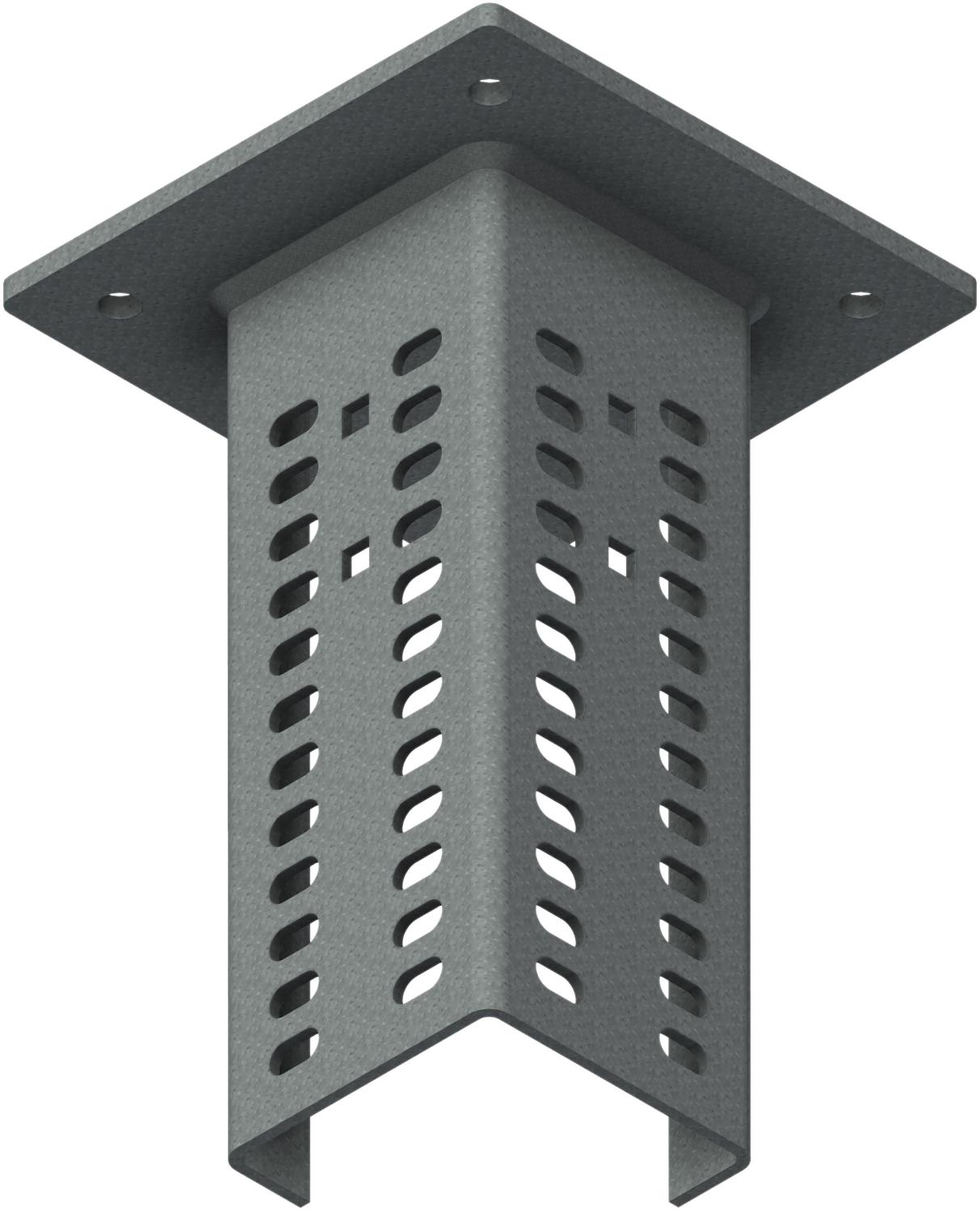 Øglænd System Mekano Starter Bracket, Hot-Dip Galvanised