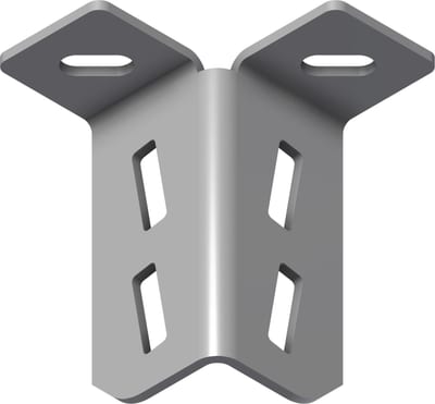Øglænd System Mekano Starter Bracket, 125 mm, Stainless Steel