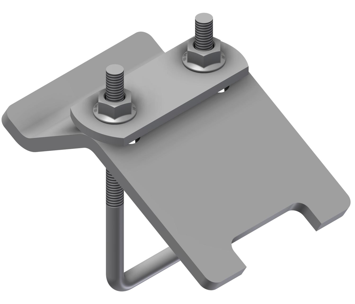 Øglænd System UNO Beam Clamp, Stainless Steel
