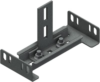 Øglænd System LOE Central Support, 200 mm, Hot-Dip Galvanised