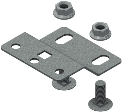 Øglænd System OE100 Luminaire Fixing, 89.5 mm, Hot-Dip Galvanised