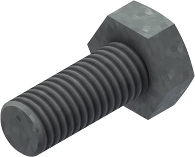 Øglænd System Hexagon Bolt, M8 × 20 mm, Hot-Dip Galvanised