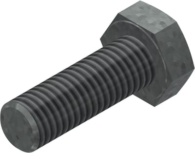 Øglænd System Hexagon Bolt, M10 × 30 mm, Hot-Dip Galvanised