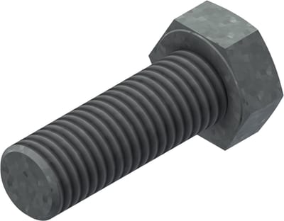 Øglænd System Hexagon Bolt, M12 × 35 mm, Hot-Dip Galvanised