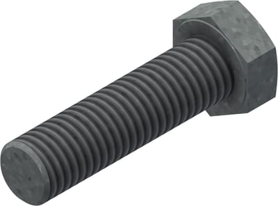 Øglænd System Hexagon Bolt, M12 × 45 mm, Hot-Dip Galvanised