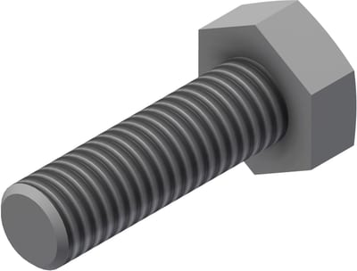 Øglænd System Hexagon Bolt, M6 × 20 mm, A4 Stainless