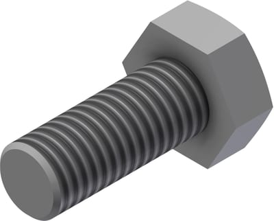 Øglænd System Hexagon Bolt, M8 × 20 mm, A4 Stainless