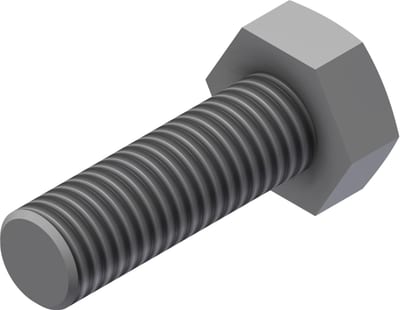 Øglænd System Hexagon Bolt, M8 × 25 mm, A4 Stainless