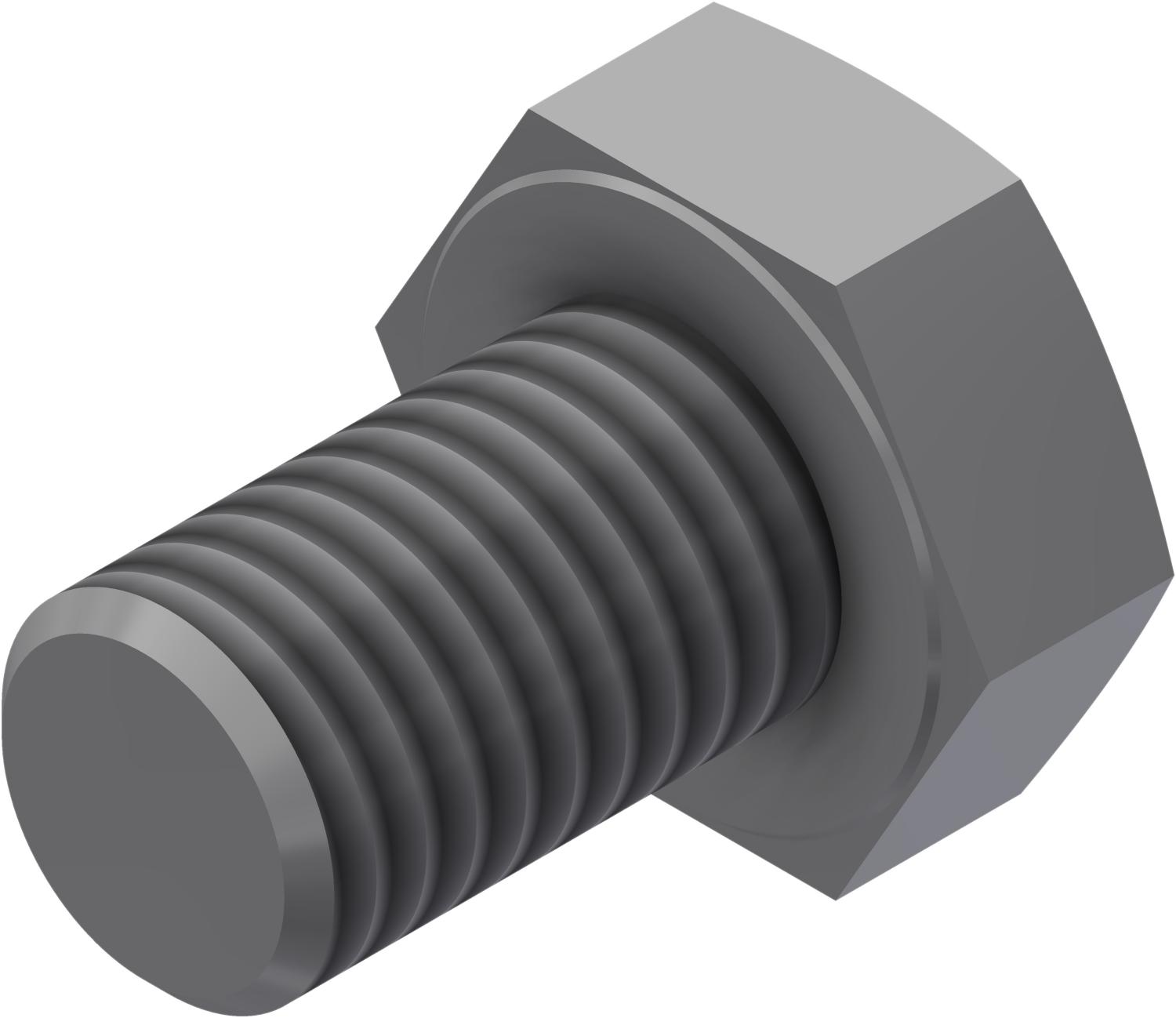 Øglænd System Hexagon Bolt, M10 × 16 mm, A4 Stainless