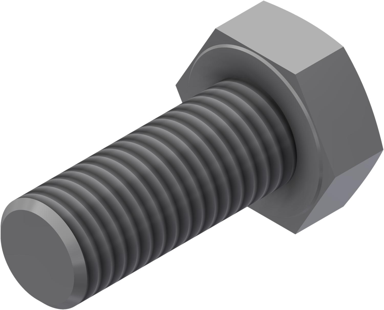 Øglænd System Hexagon Bolt, M10 × 25 mm, A4 Stainless