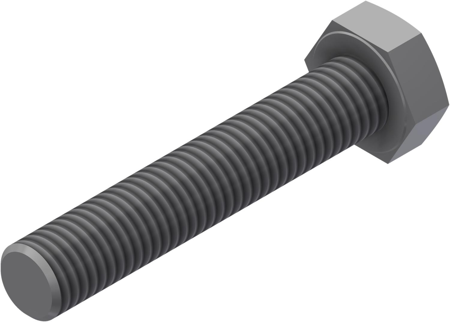 Øglænd System Hexagon Bolt, M10 × 55 mm, A4 Stainless