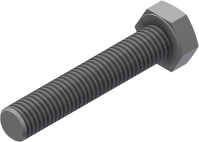 Øglænd System Hexagon Bolt, M10 × 55 mm, A4 Stainless