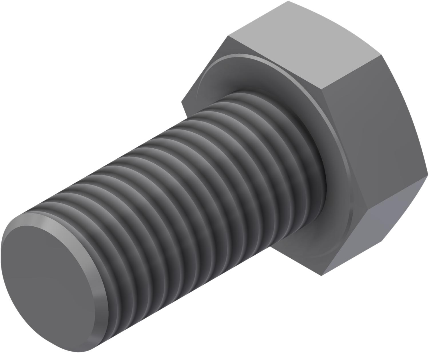 Øglænd System Hexagon Bolt, M12 × 25 mm, A4 Stainless