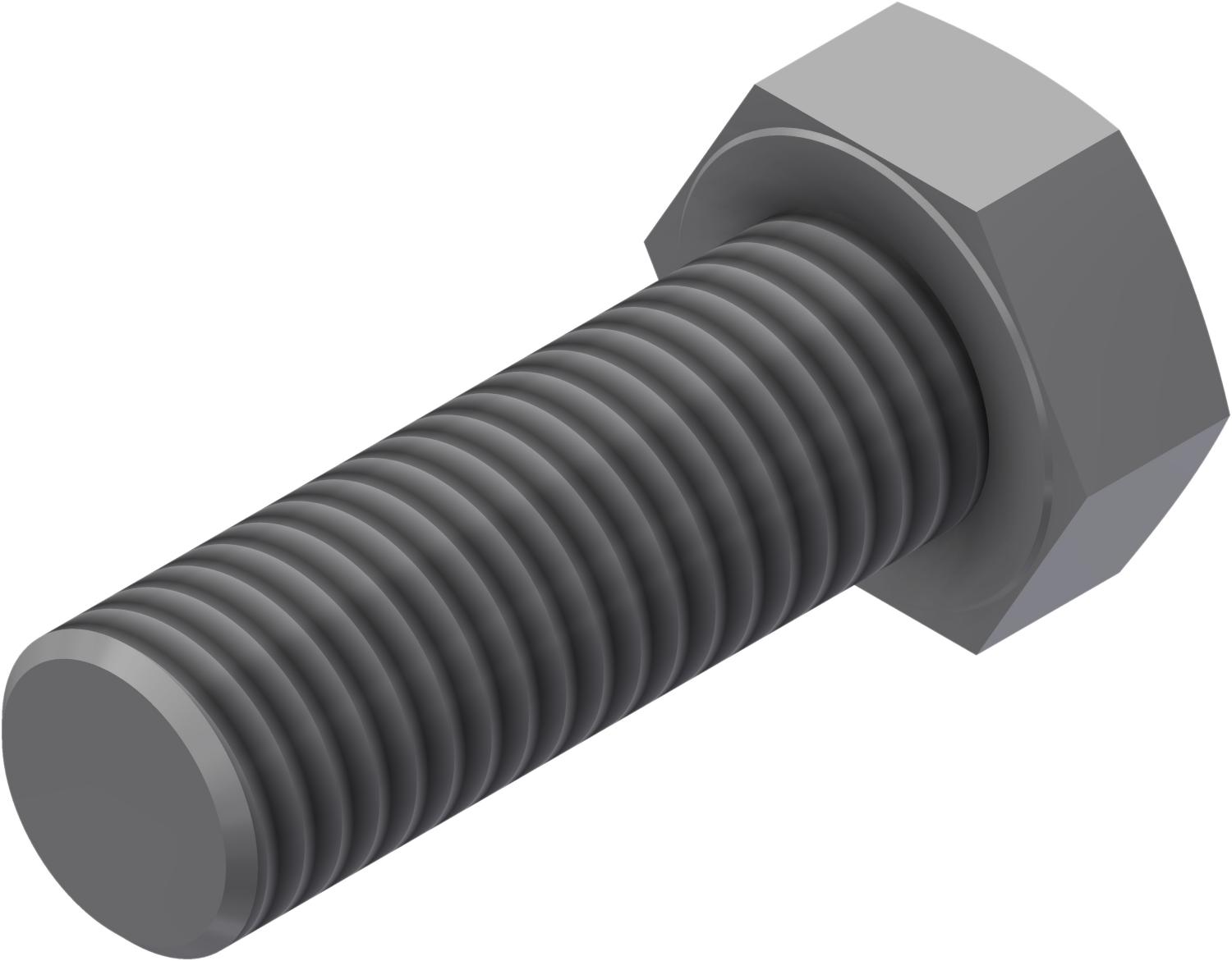 Øglænd System Hexagon Bolt, M12 × 35 mm, A4 Stainless