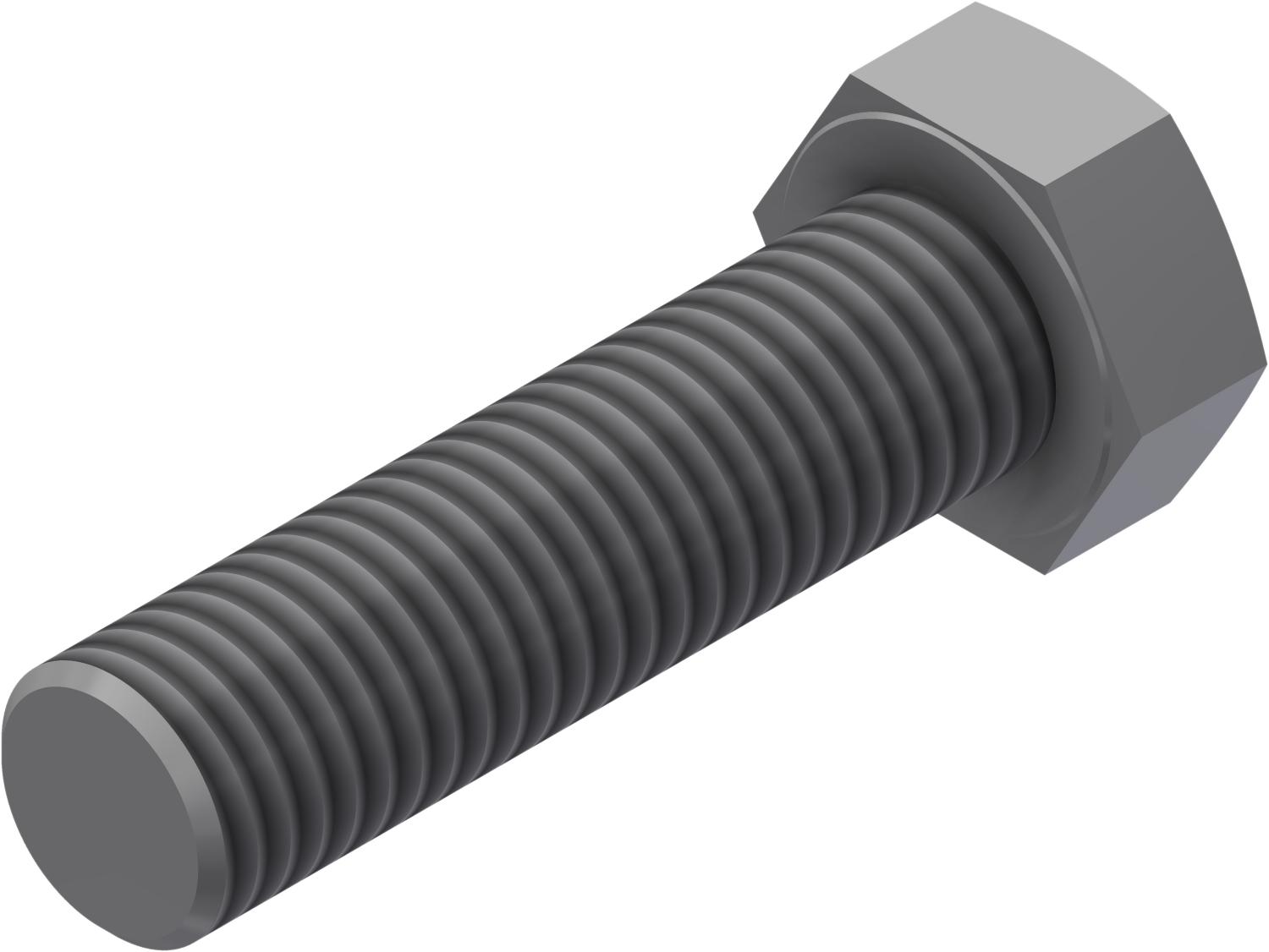 Øglænd System Hexagon Bolt, M12 × 45 mm, A4 Stainless