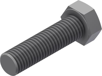 Øglænd System Hexagon Bolt, M12 × 45 mm, A4 Stainless