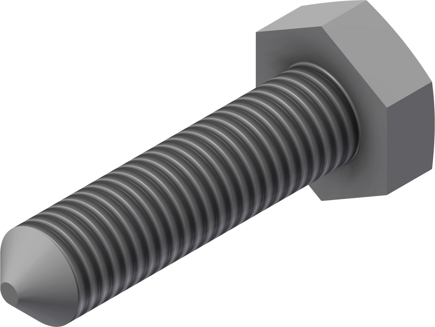 Øglænd System Hexagon Bolt, M10 × 40 mm, A4 Stainless