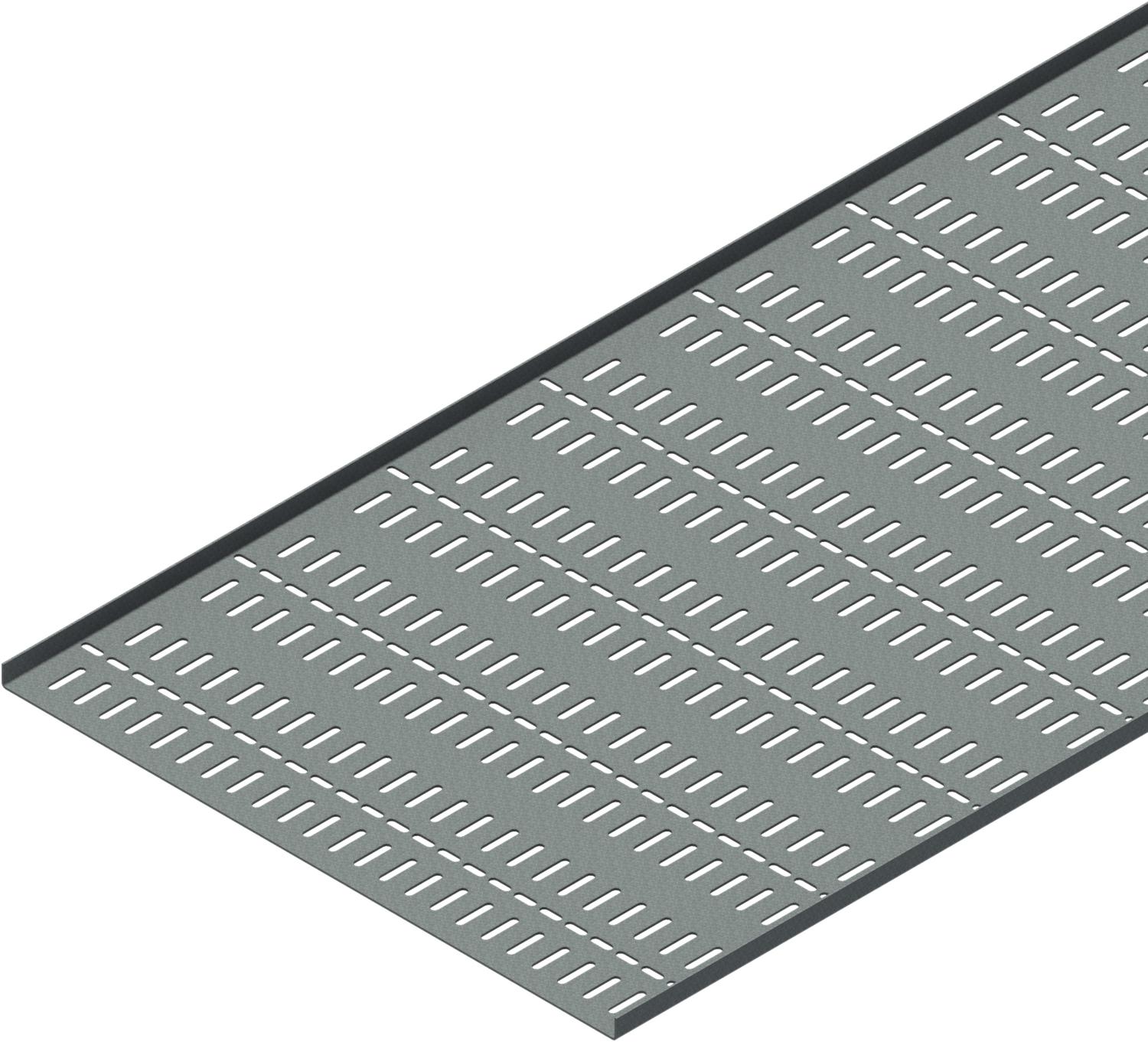 Øglænd System SPBE20 Cable Tray, 600 × 20 mm, 2 mm, 3 m, Hot-Dip Galvanised