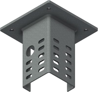 Øglænd System Mekano Starter Bracket, 200 mm, Hot-Dip Galvanised