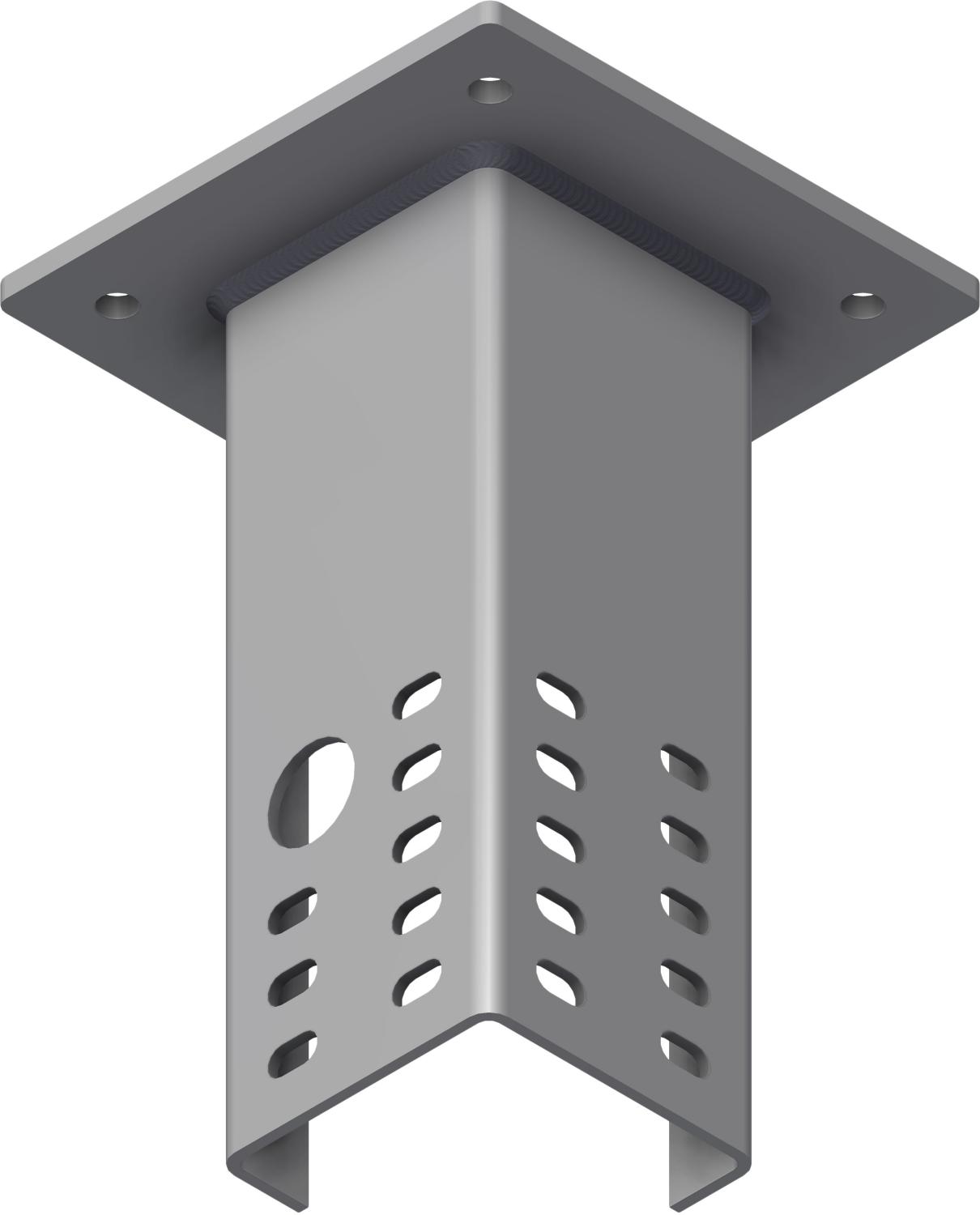 Øglænd System Mekano Starter Bracket, 300 mm, Stainless Steel