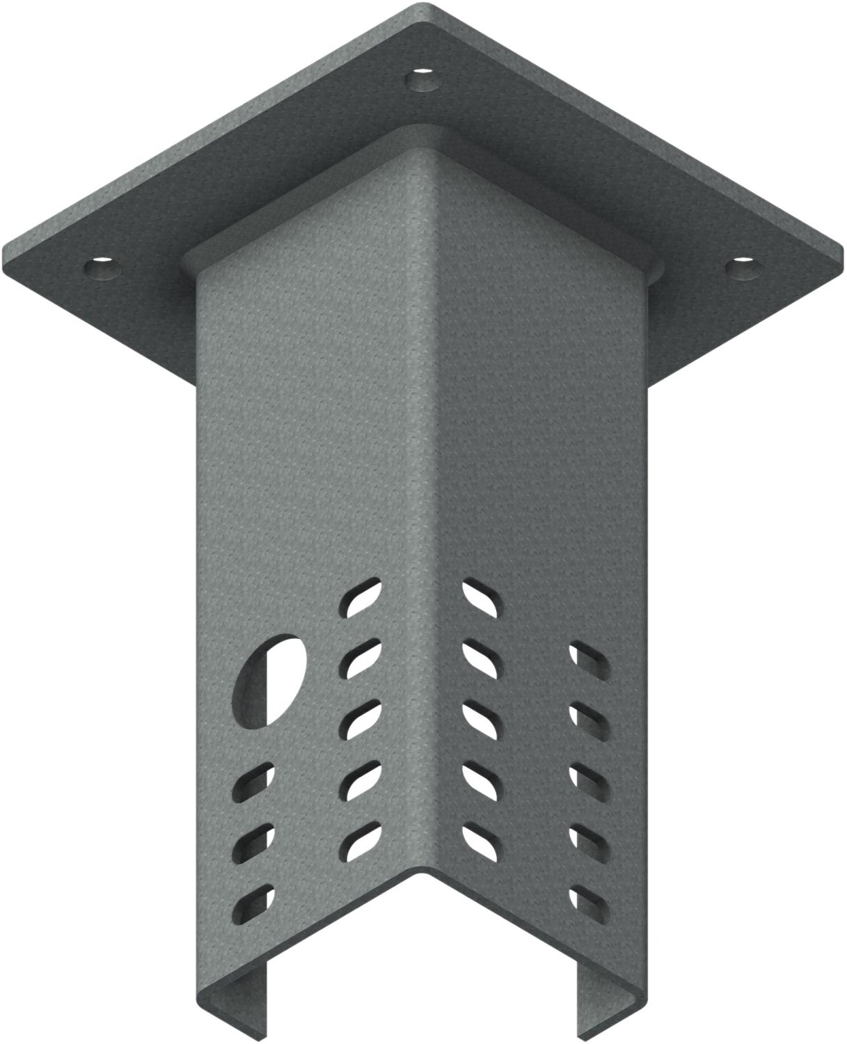Øglænd System Mekano Starter Bracket, 300 mm, Hot-Dip Galvanised