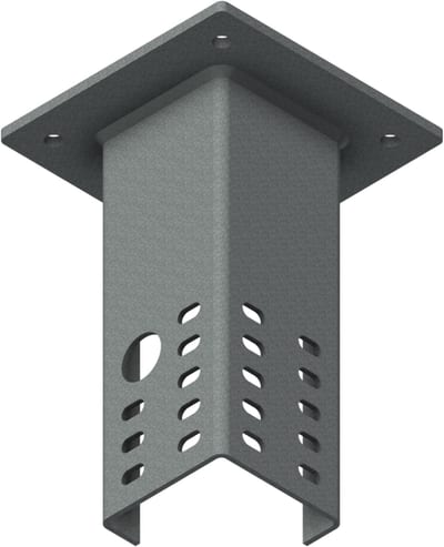 Øglænd System Mekano Starter Bracket, 300 mm, Hot-Dip Galvanised