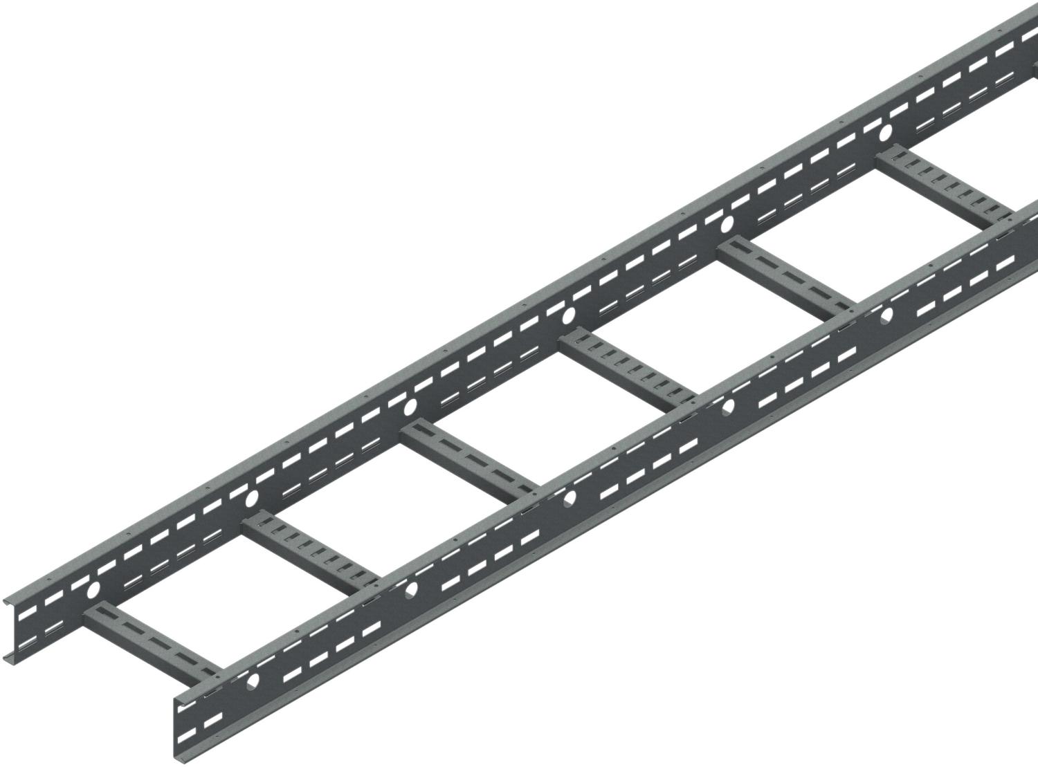 Øglænd System OE100 Cable Ladder, 346 mm, 3 m, Hot-Dip Galvanised