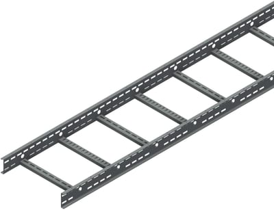 Øglænd System OE100 Cable Ladder, 496 mm, 3 m, Hot-Dip Galvanised