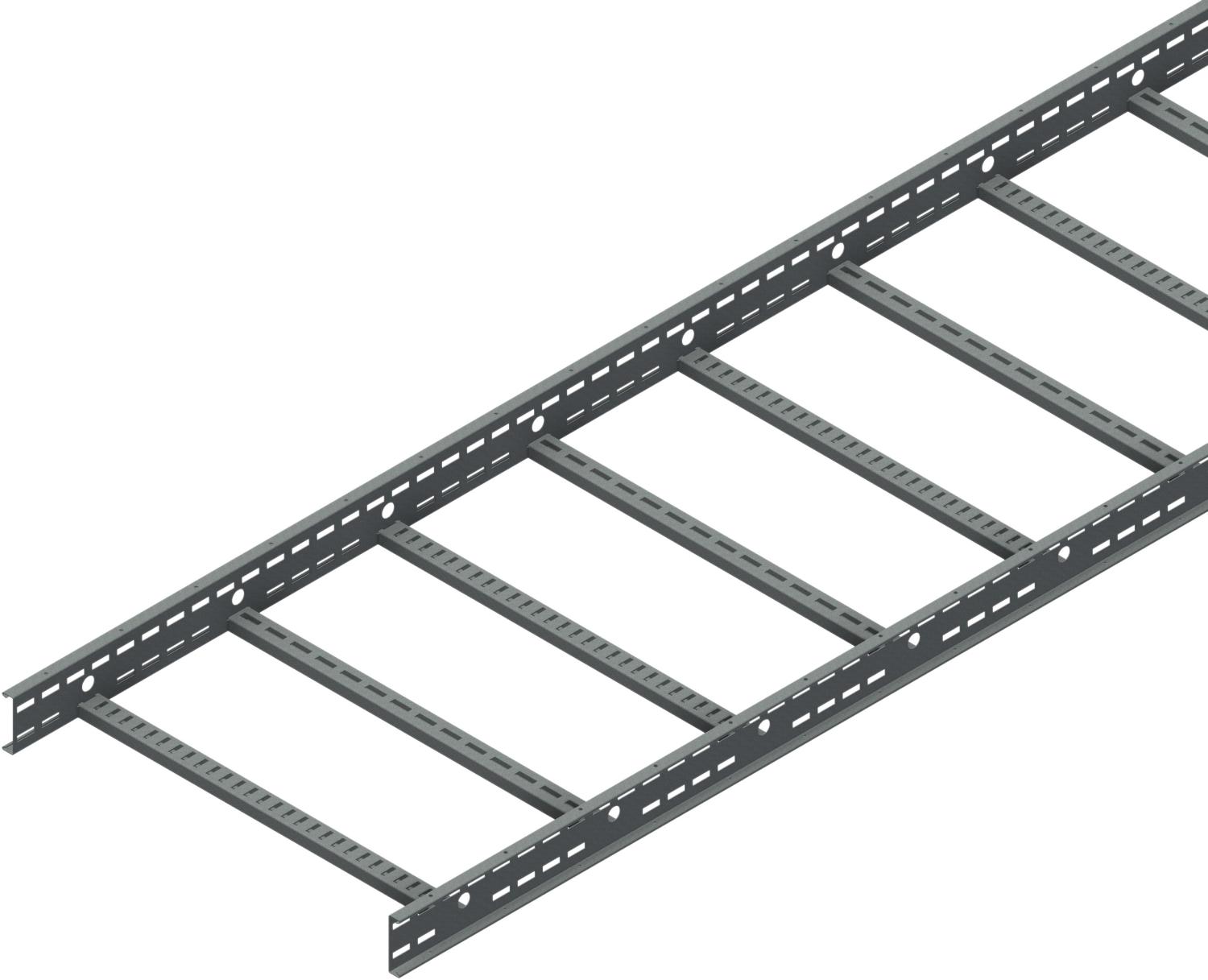 Øglænd System OE100 Cable Ladder, 796 mm, 3 m, Hot-Dip Galvanised