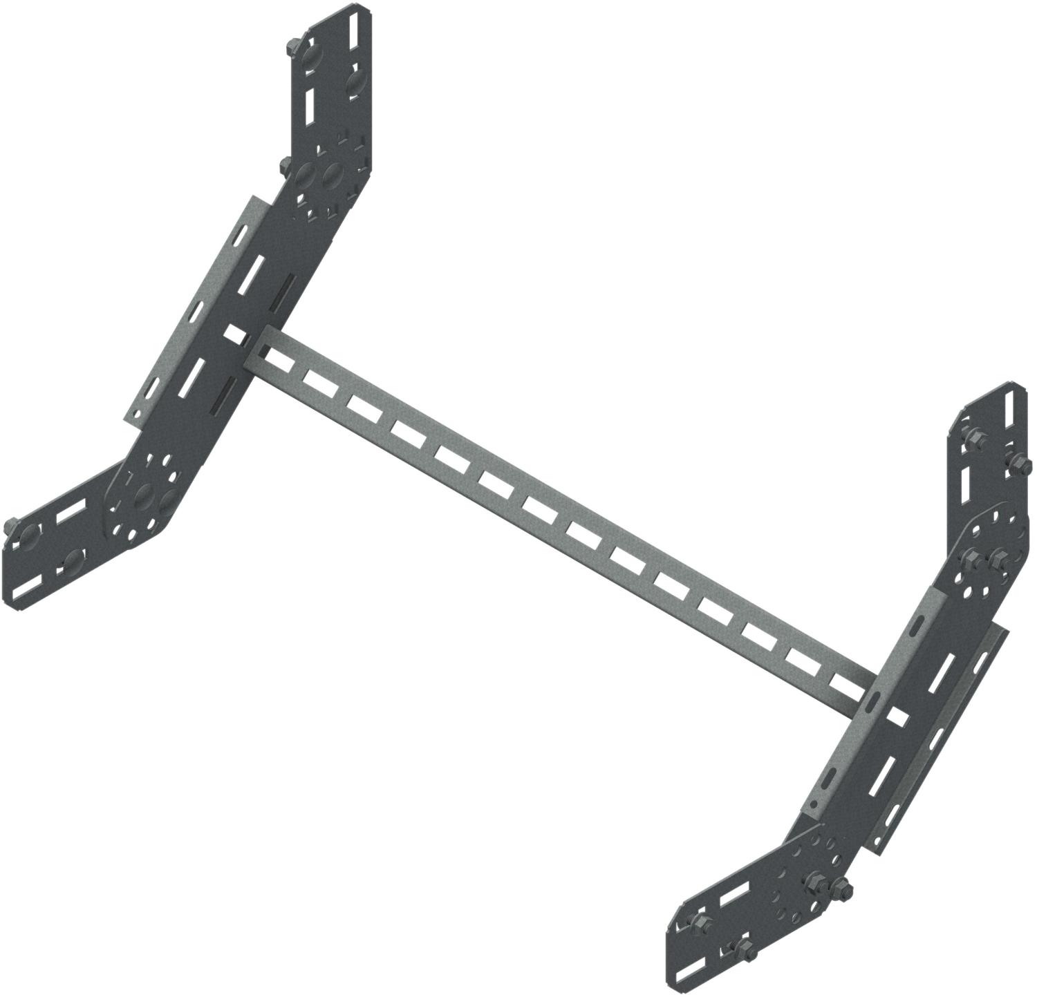 Øglænd System OE100 Riser, 750 mm, Hot-Dip Galvanised