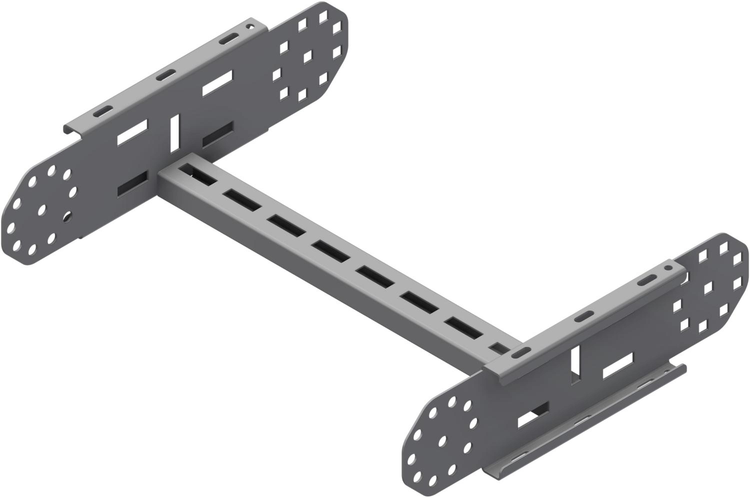 Øglænd System OE100 Riser, 450 mm, Stainless Steel
