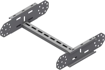 Øglænd System OE100 Riser, 450 mm, Stainless Steel