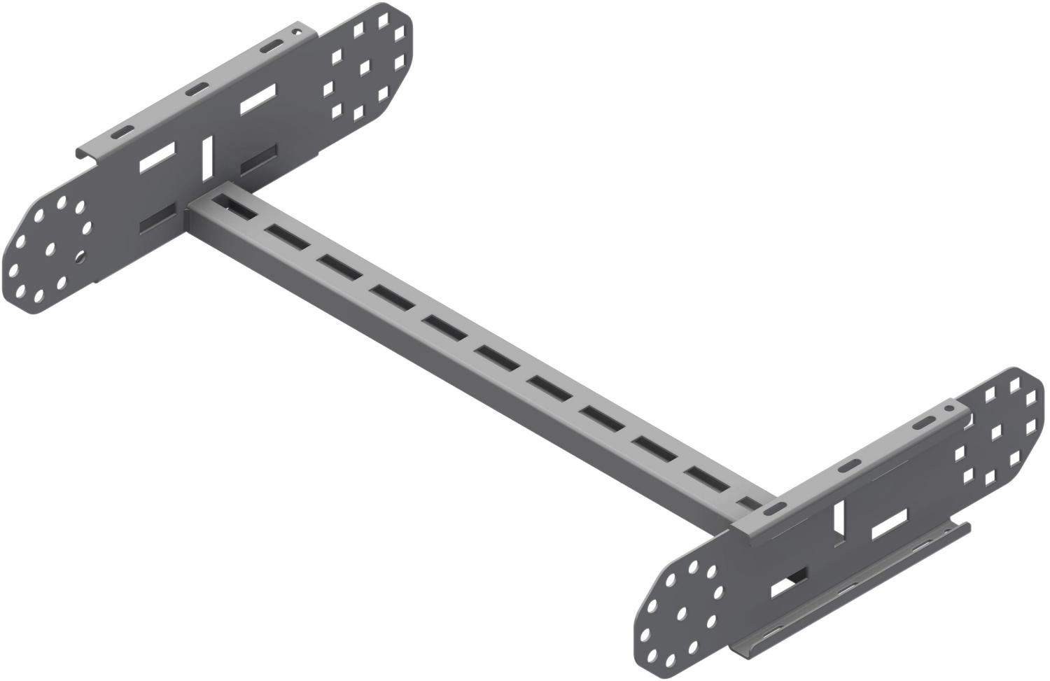 Øglænd System OE100 Riser, 600 mm, Stainless Steel