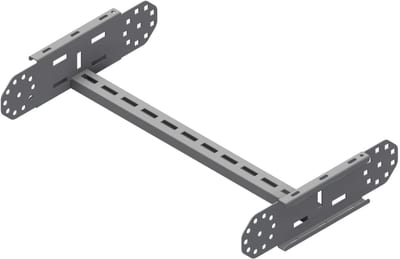 Øglænd System OE100 Riser, 600 mm, Stainless Steel