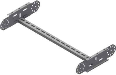 Øglænd System OE100 Riser, 750 mm, Stainless Steel