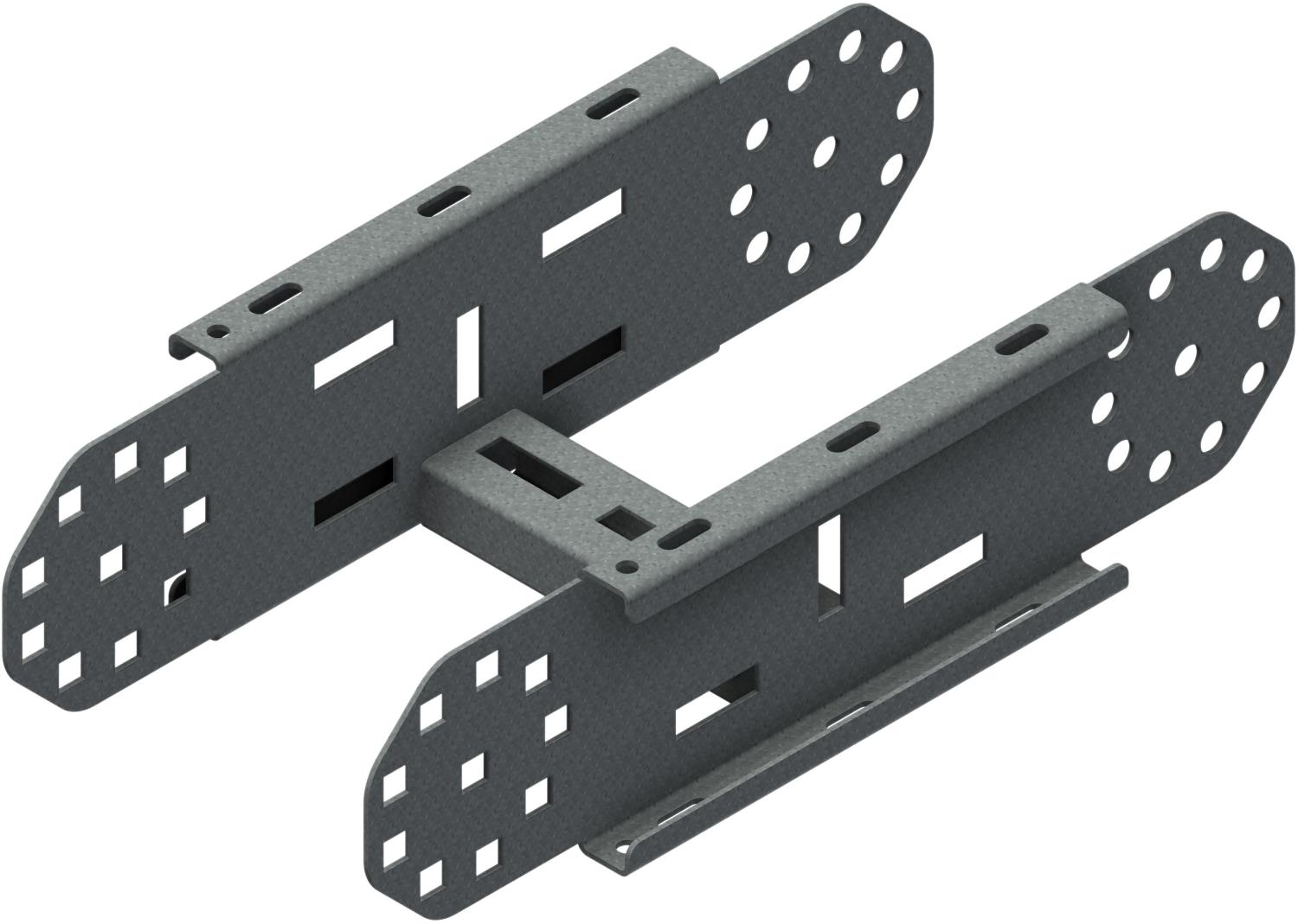 Øglænd System OE100 Riser, 150 mm, Hot-Dip Galvanised