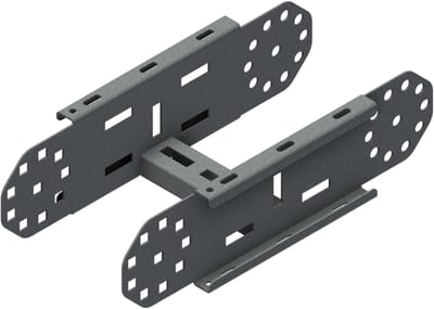 Øglænd System OE100 Riser, 150 mm, Hot-Dip Galvanised