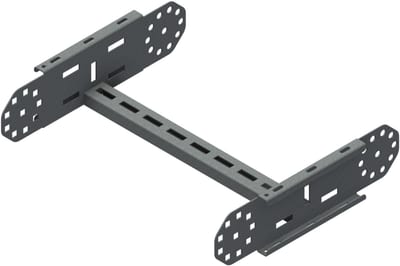 Øglænd System OE100 Riser, 450 mm, Hot-Dip Galvanised
