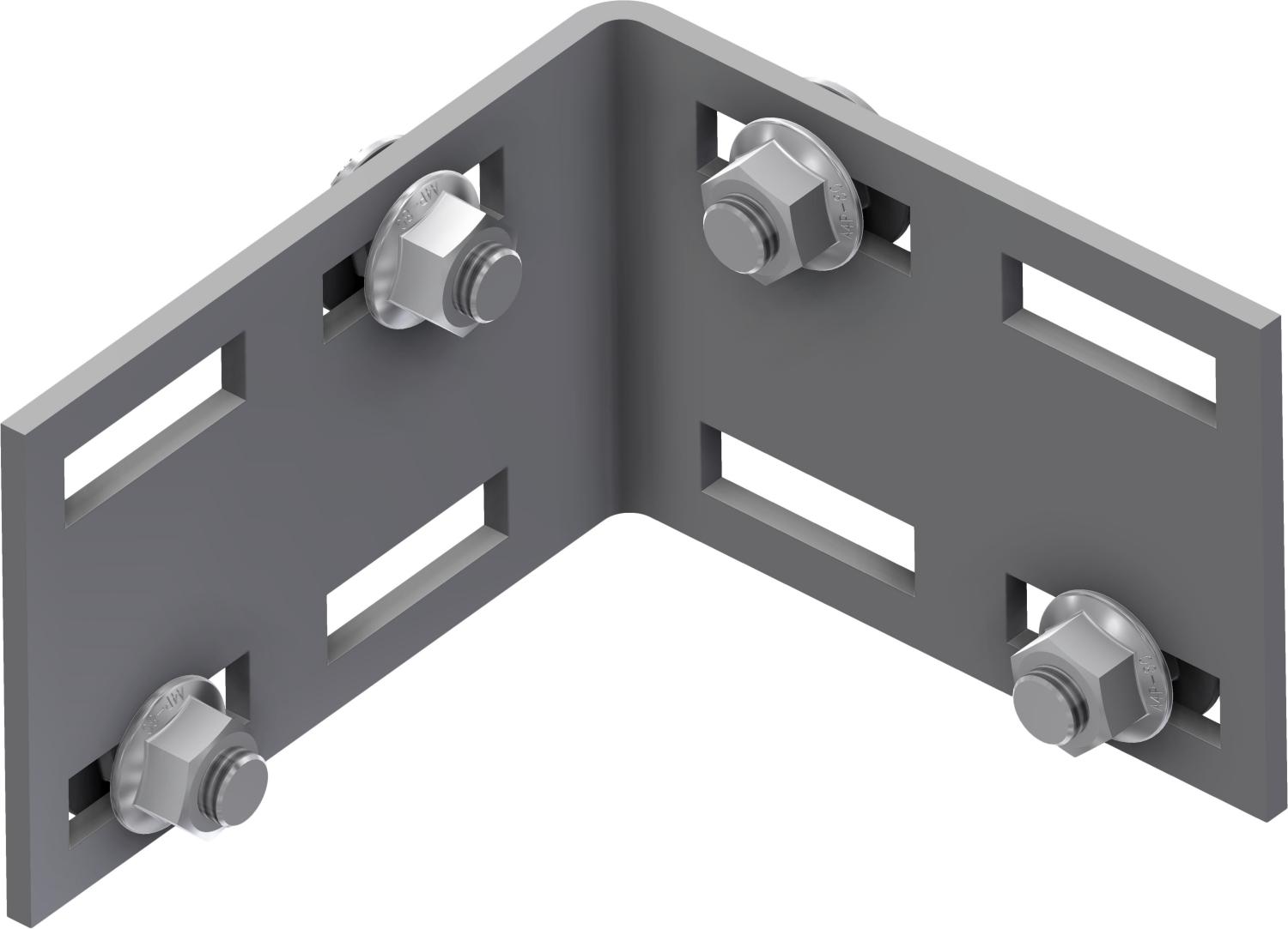 Øglænd System OE100 Splice Angle, Stainless Steel
