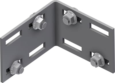 Øglænd System OE100 Splice Angle, Stainless Steel