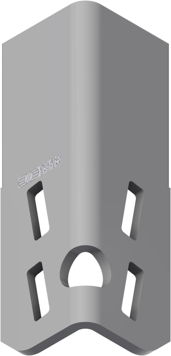 Øglænd System Mekano Starter Bracket, 200 mm, Stainless Steel