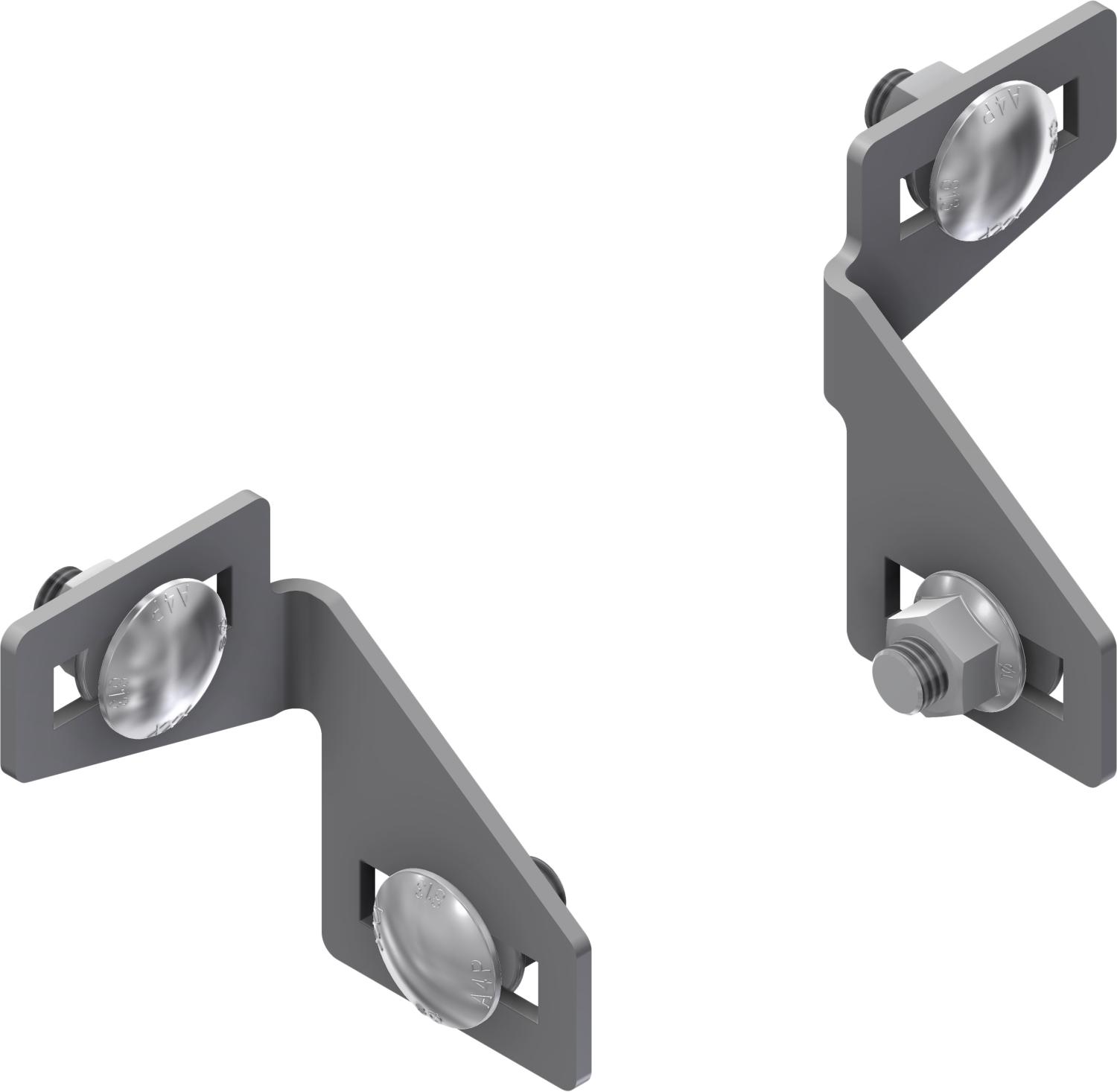 Øglænd System OE Fixing Clamp, 58 mm, M10, Stainless Steel