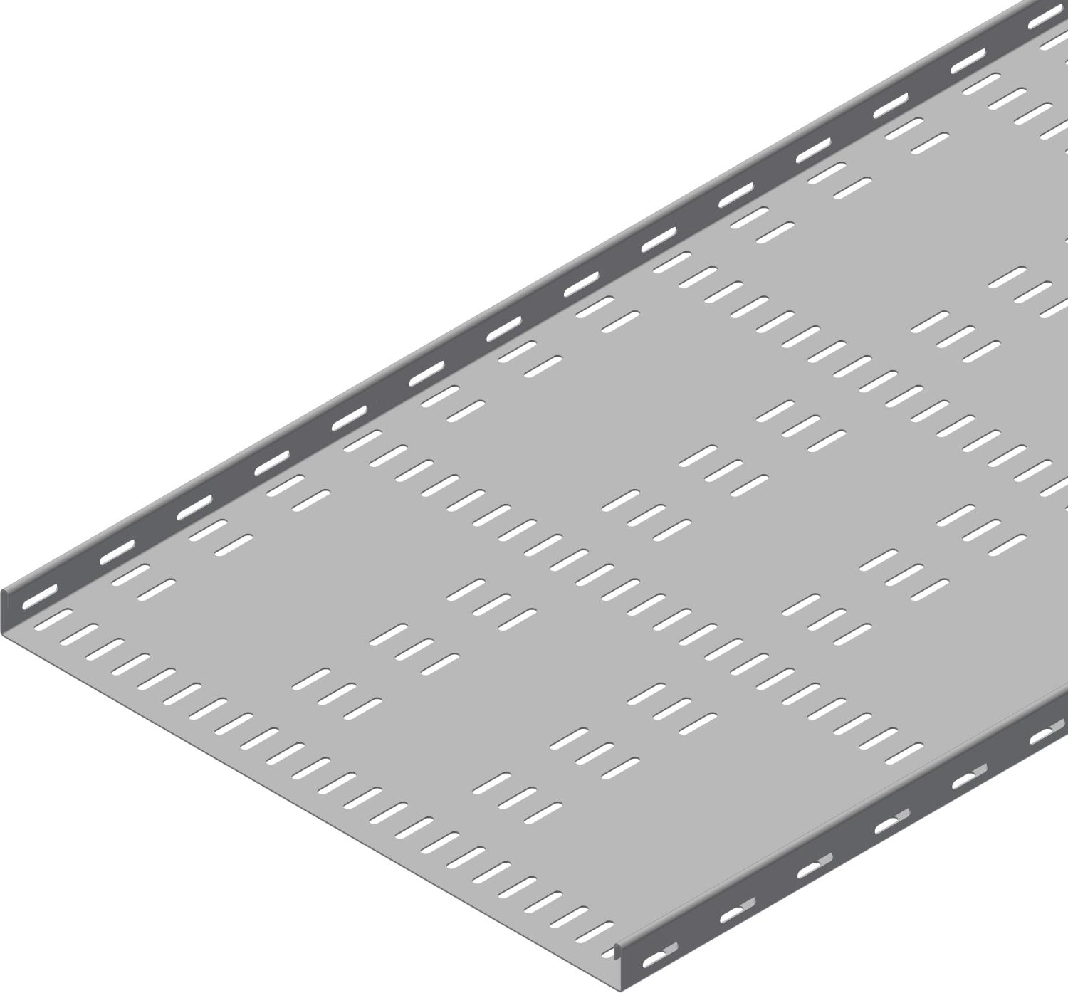 Øglænd System SPB-RF40 Cable Tray, 600 × 40 mm, 1.5 mm, 3 m, Stainless Steel 316