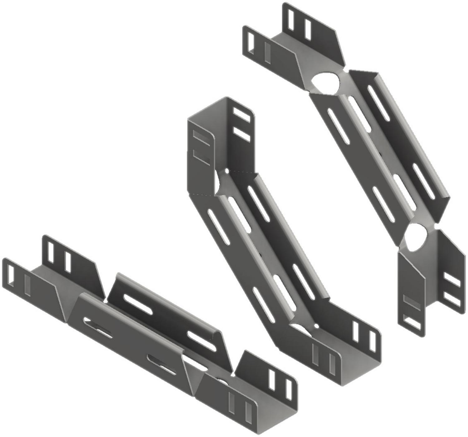 Øglænd System SPB40 Riser, 50 mm, Stainless Steel