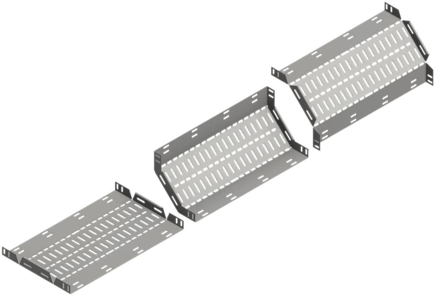 Øglænd System SPB40 Riser, 500 mm, Stainless Steel