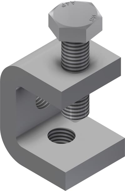 Øglænd System Beam Clamp, M10 × 25 mm, Stainless Steel