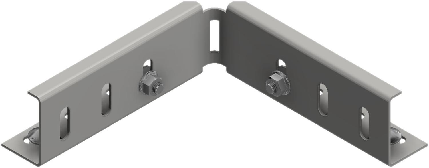Øglænd System SPB40 Splice Angle, Stainless Steel