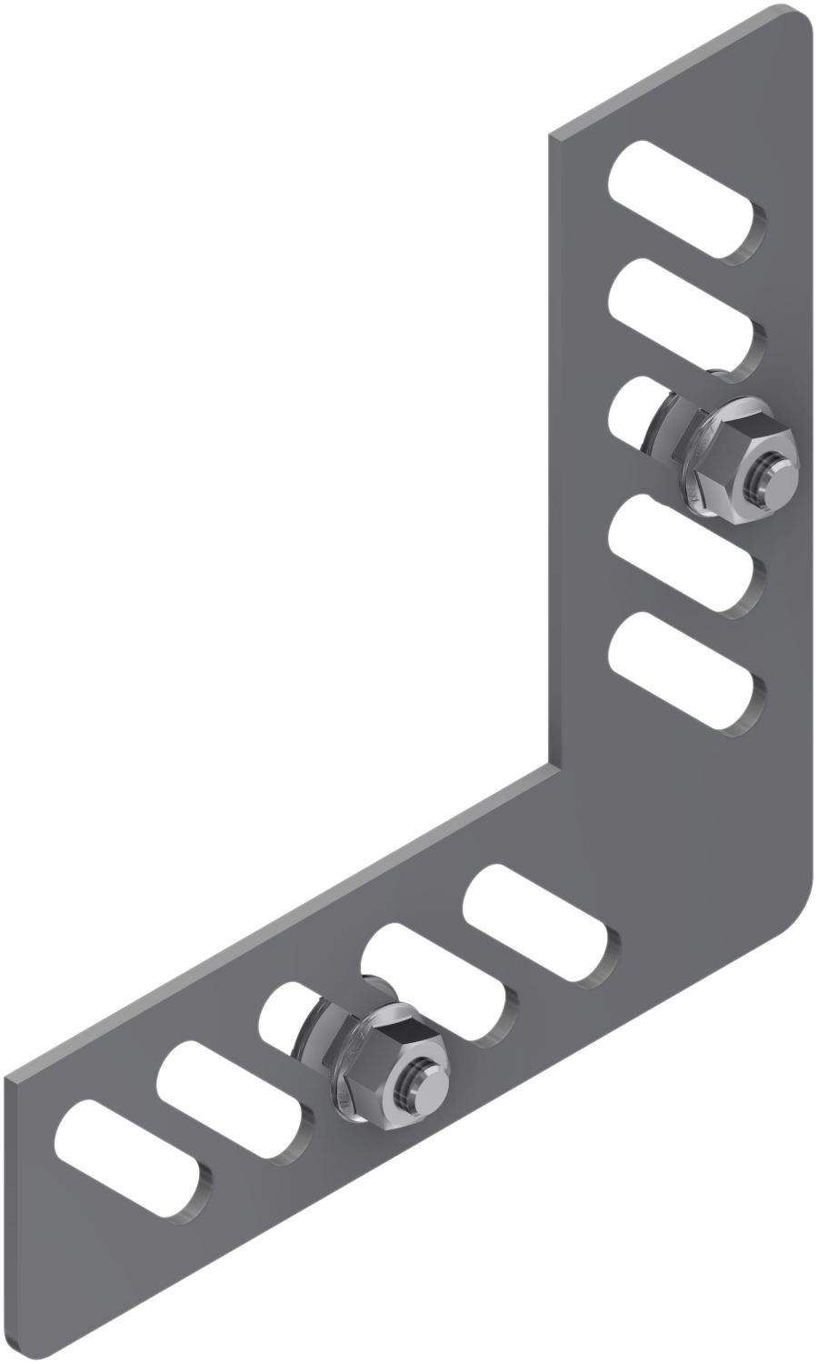 Øglænd System SPBE40 Splice Angle, Stainless Steel